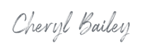 CherylBailey_script font